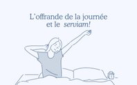 Una chica se despierta y levanta los brazos.