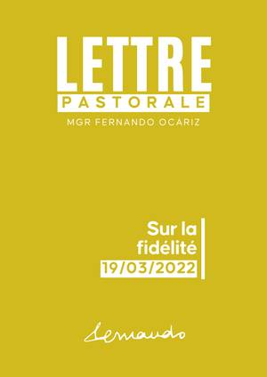 Lettre du Prélat (19 mars 2022) | Sur la fidélité