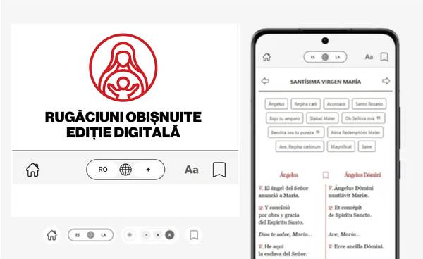 Devocionario móvil con las oraciones y devociones cristianas.