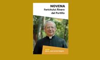 Portada de la novena al beato Álvaro del Portillo