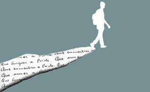 Capa do livro "Camino enamorado. Un 10% del libro más famoso de san Josemaría"