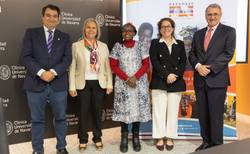 I Jornada Científica Guadalupe, organizada por Harambee ONGD con la colaboración de la Universidad de Navarra y el Colegio de Químicos de Madrid.