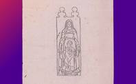 Atelier Cuypers-Stoltzenberg: Design for a Virgin Mary and the Christ Child presenting the Sacred Heart