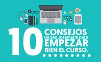 10 consejos de san Josemaría para empezar bien el curso | 10 tips of Saint Josemaría to start the school year well