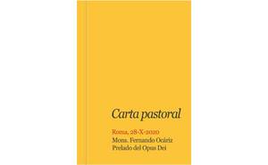 Carta del Prelado (28 octubre 2020) | Vocación al Opus Dei